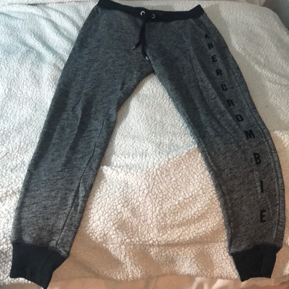 Abercrombie joggers.